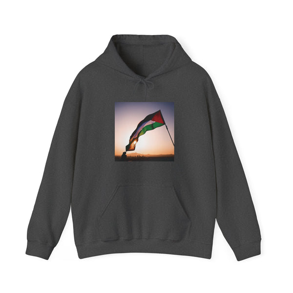 Palestine Flag Unisex Heavy Hooded Sweatshirt