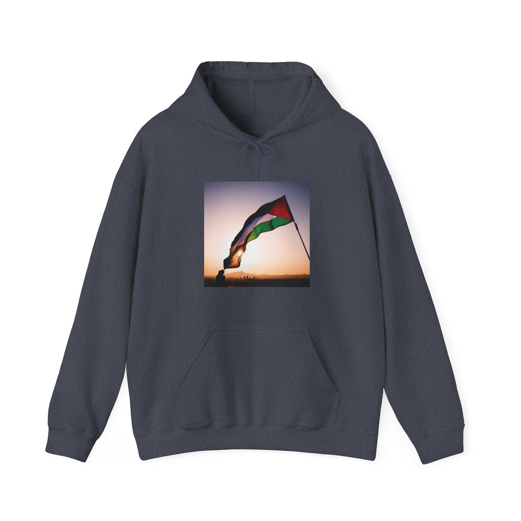 Palestine Flag Unisex Heavy Hooded Sweatshirt